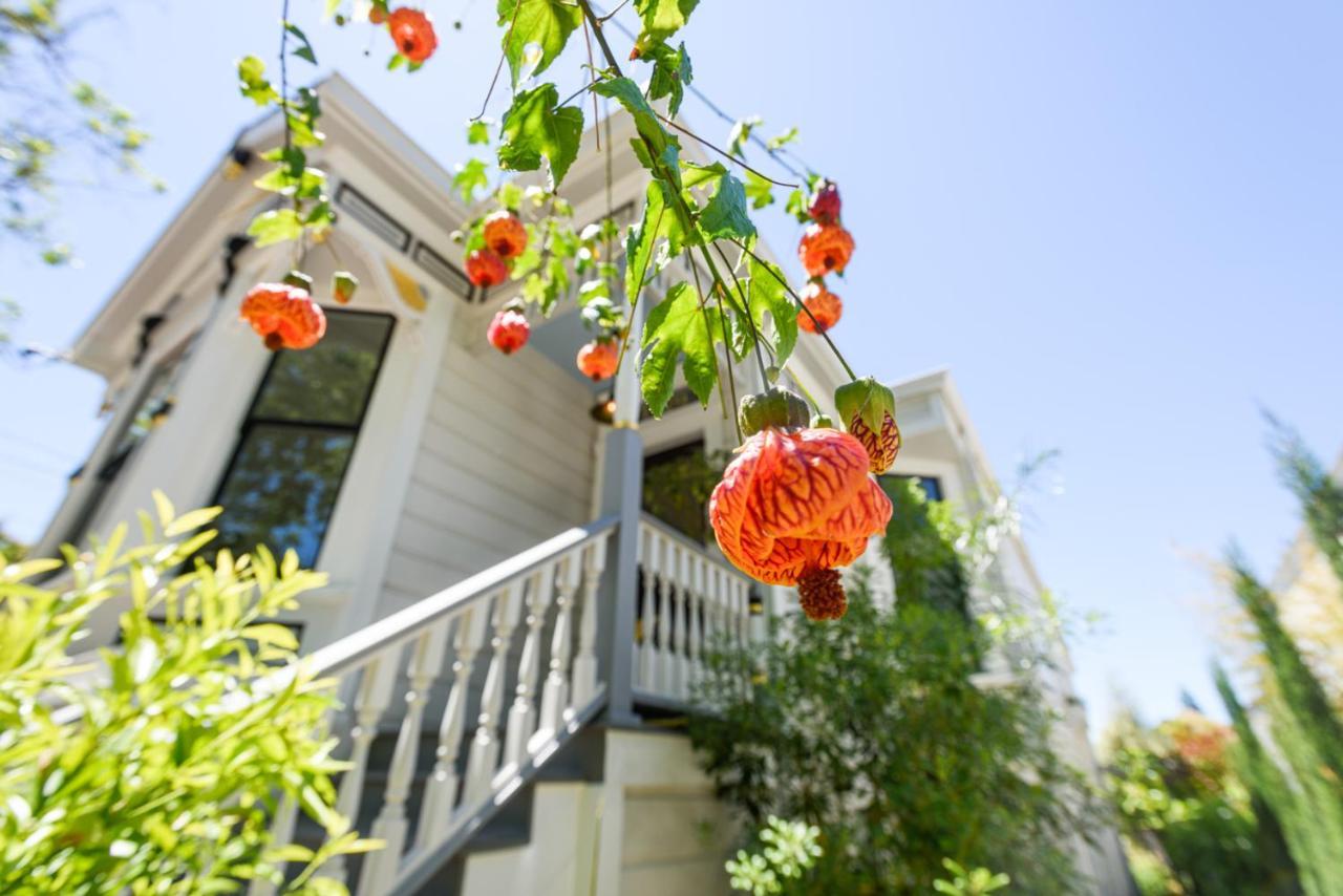 Garden Level Flat In 1885 Queen Anne Victorian Cottage In อาลาเมดา ภายนอก รูปภาพ